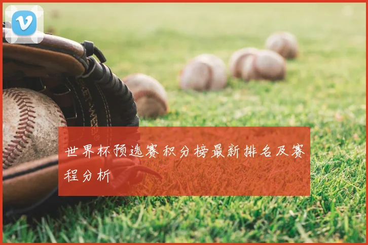 世界杯预选赛积分榜最新排名及赛程分析